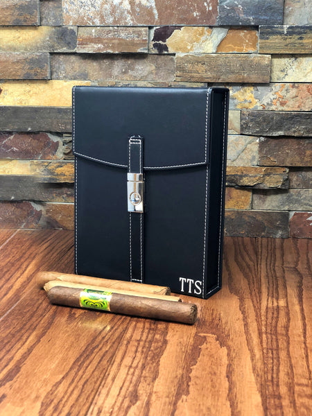 Cigar Travel Humidor Personalized